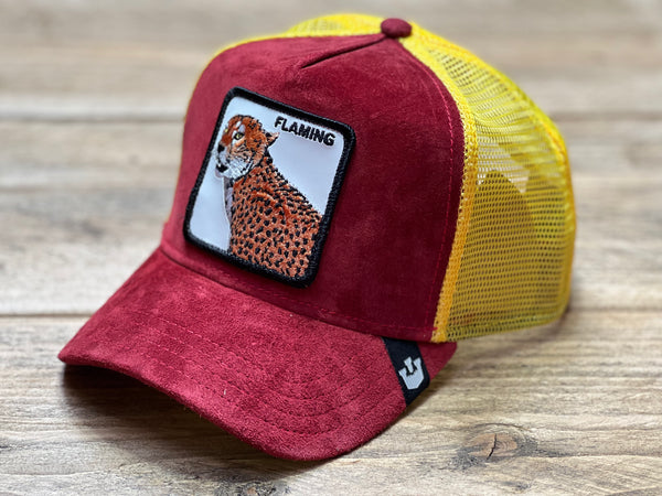 Goorin The Farm trucker cap collection Hot Cheetah Red 1010871 One Size