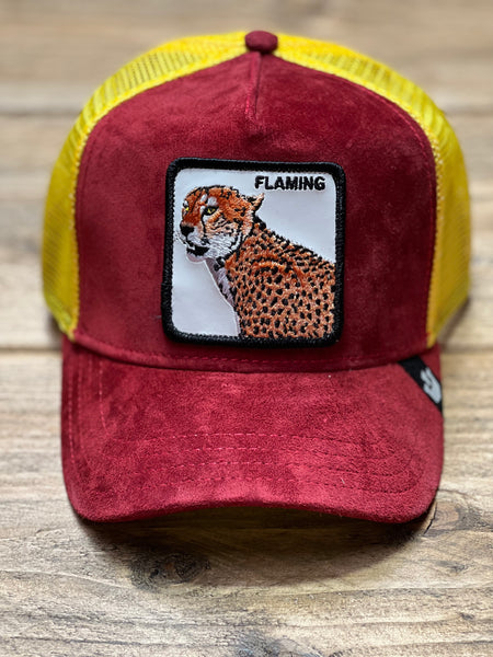 Goorin The Farm trucker cap collection Hot Cheetah Red 1010871 One Size