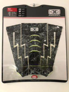 Ocean & Earth - Bolt 3 pieces - Surfboard Grip Surf Traction Pad - Grey Marble