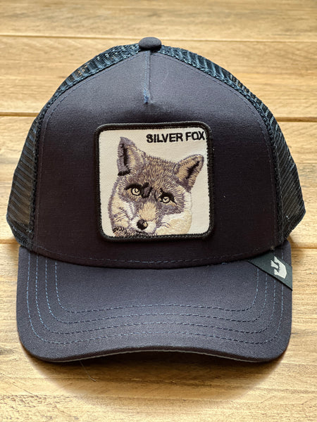 Goorin trucker cap The Silver Fox Navy 1010390 One Size