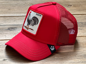 Goorin The Farm trucker cap collection The Cock Red 1010378 One Size