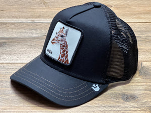Goorin The Farm Trucker cap collection The Giraffe Black 1010659-BLK One Size