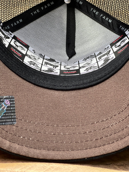 Goorin The Farm Trucker cap collection The Giraffe Black 1010659-BLK One Size