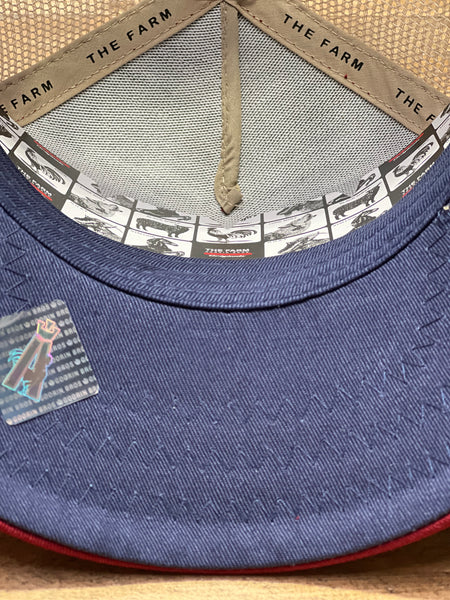 Goorin The Farm trucker cap collection The Cock Navy 1010378-NVY One Size