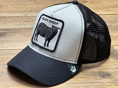 Goorin The Farm trucker cap collection The Black Sheep 1010380-WHI One Size