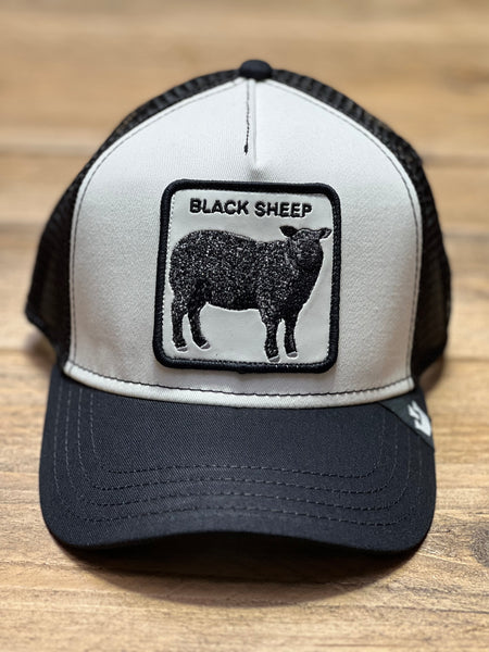 Goorin The Farm trucker cap collection The Black Sheep 1010380-WHI One Size