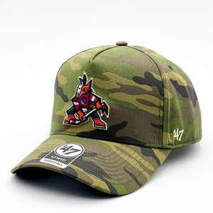 '47 MVP Arizona Coyotes Camo Grove Snapback Cap