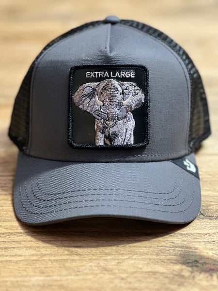 Goorin The Farm trucker cap collection - Extra Large Grey 1010200-GRY One Size