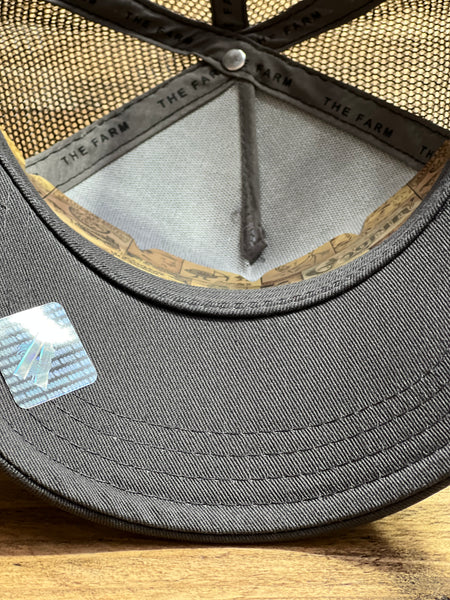 Goorin The Farm trucker cap collection - Extra Large Grey 1010200-GRY One Size