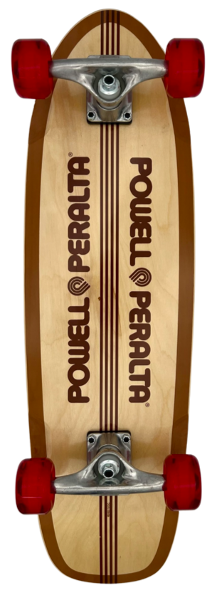 Powell Peralta Sidewalk Surfer Quad Stringer Birch Complete Skateboard 8.37 x 28.20
