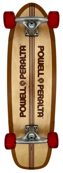 Powell Peralta Sidewalk Surfer Quad Stringer Birch Complete Skateboard 8.37 x 28.20