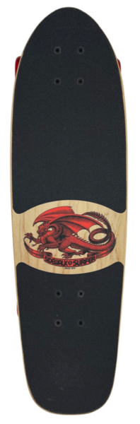 Powell Peralta Sidewalk Surfer Quad Stringer Birch Complete Skateboard 8.37 x 28.20
