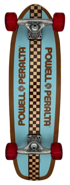Powell Peralta Sidewalk Surfer Retro Checker Birch Complete Skateboard 8.37 x 28.20