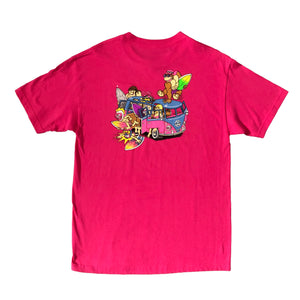 Thrilla Krew Microbus Men T-Shirt Hot Pink TKG-093