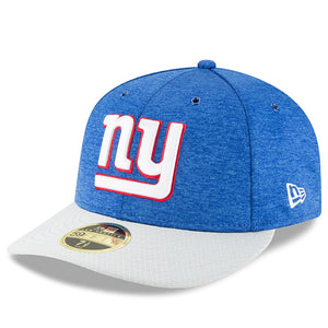 New Era New York Giants 2018 NFL Sideline Low Profile 59FIFTY Cap Home, 7 1/2