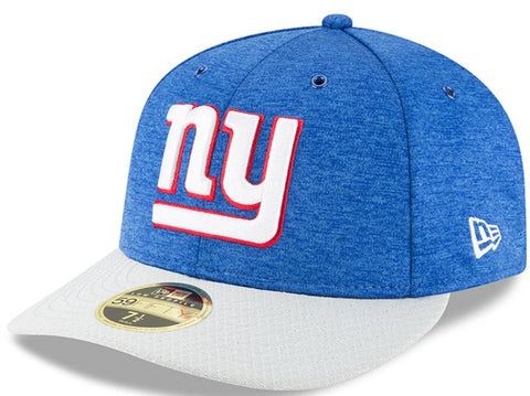 New Era New York Giants 2018 NFL Sideline Low Profile 59FIFTY Cap Home, 7 3/8