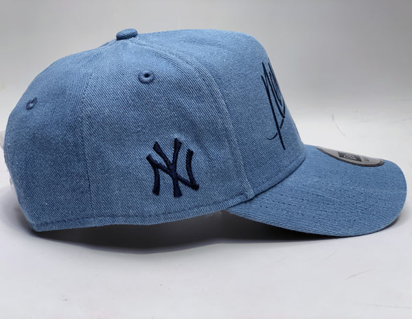 New Era Denim NEW YORK Yankees A Frame Adjustable Cap - 11941835