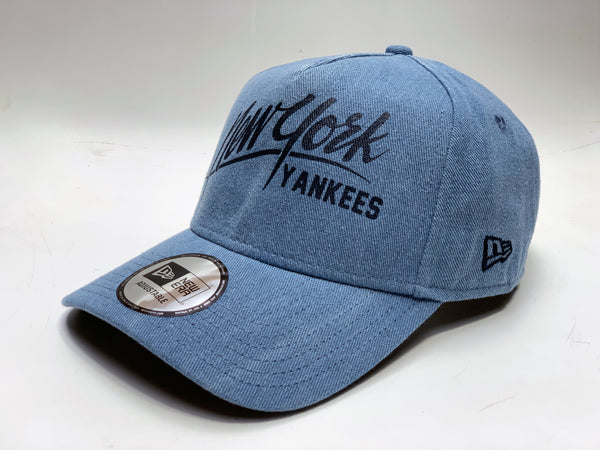 New Era Denim NEW YORK Yankees A Frame Adjustable Cap - 11941835