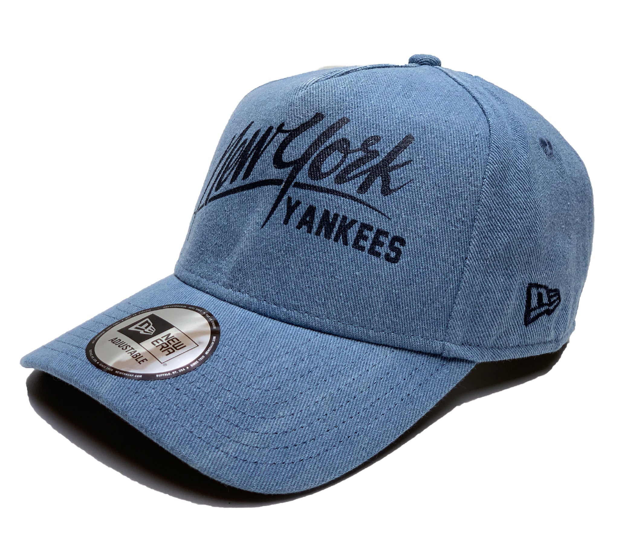 New Era Denim NEW YORK Yankees A Frame Adjustable Cap - 11941835