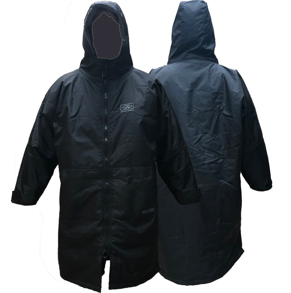 Ocean & Earth Super Storm Waterproof Hooded S/M Poncho Black AMTW25