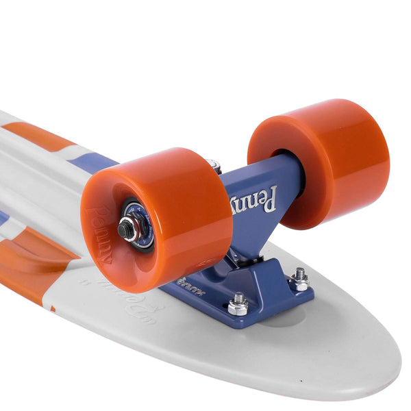 Penny cruiser skateboard Chevron Grey/Orange 22" PNY-COM-0087