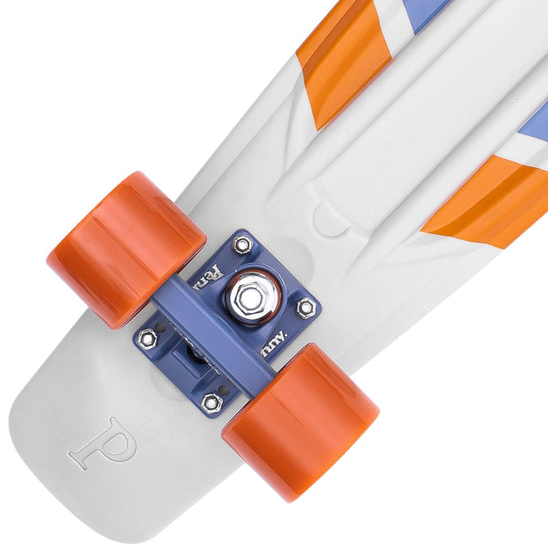 Penny cruiser skateboard Chevron Grey/Orange 22" PNY-COM-0087