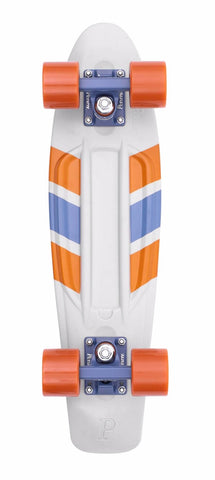Penny cruiser skateboard Chevron Grey/Orange 22" PNY-COM-0087