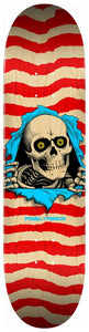Powell Peralta Ripper Shape 244 Deck Skateboard Natural / Red 8.5" x 32.08" POW-SKD-0746