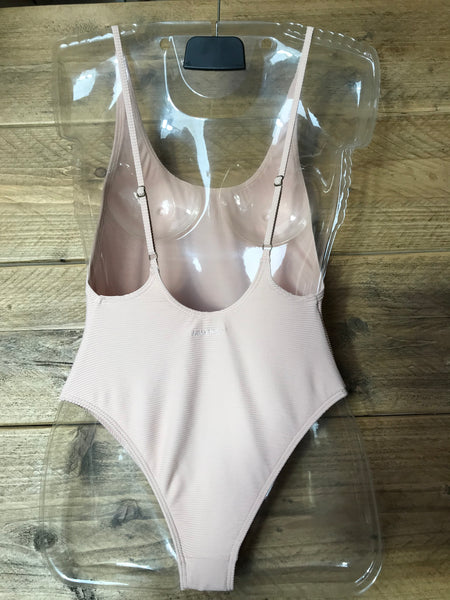 Billabong Blush Pink One Piece swimsuit, Size Small, £39.95 H3SW11