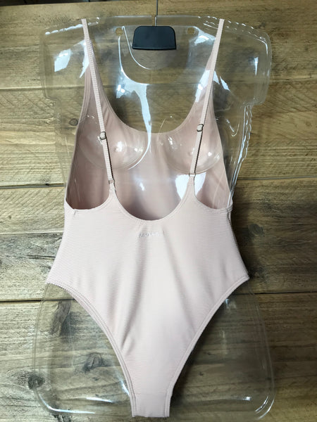 Billabong Blush Pink One Piece swimsuit, Size Small, £39.95 H3SW11