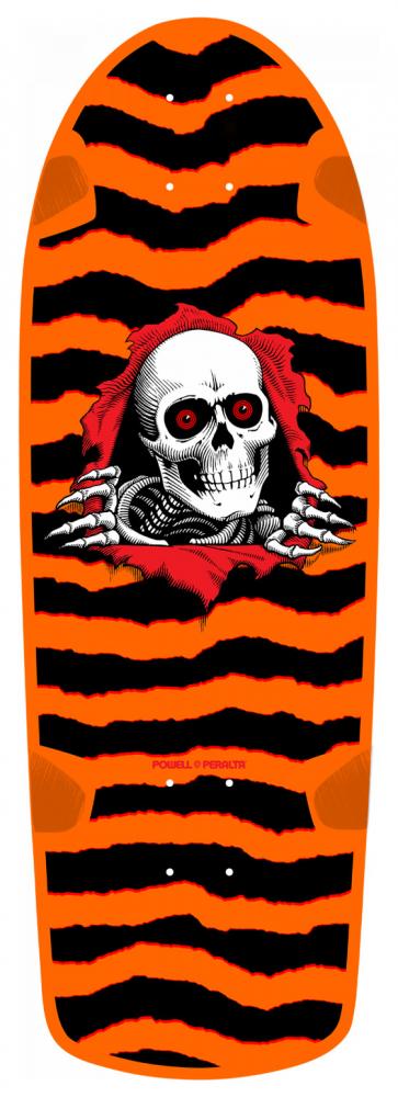 Powell Peralta reissue Deck OG Ripper Shape 265 Orange 10" POW-SKD-0795