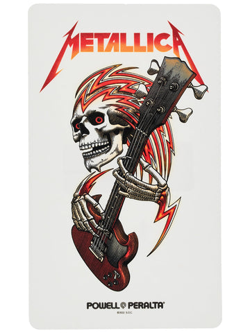 Powell Peralta Metallica Collab Sticker