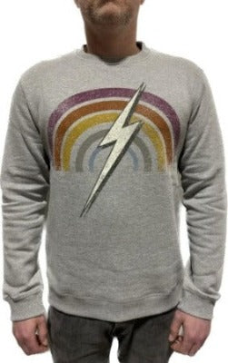 Rainbow lightning online bolt sweater