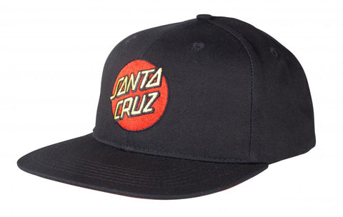 Santa Cruz Cap Classic Dot Snapback Black SCA-CAP-0258