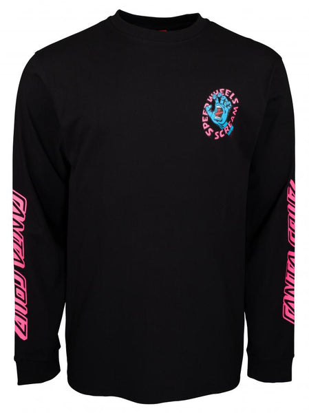 Santa Cruz  Long Sleeve T-shirt  SW Scream Black