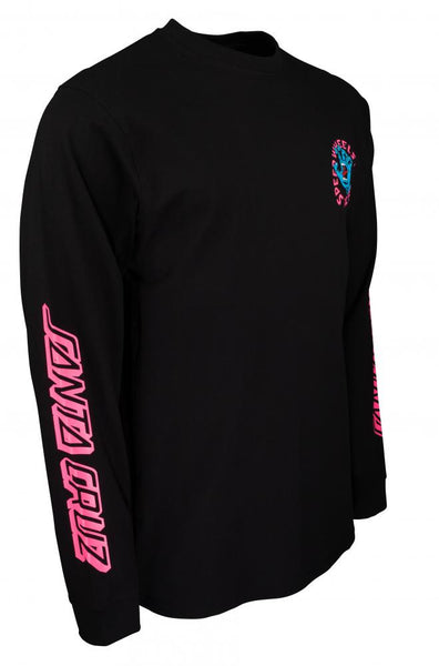 Santa Cruz  Long Sleeve T-shirt  SW Scream Black