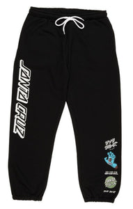 Santa Cruz Mix Up Crime Joggers Sweat Pants Black SCA-PNT-050