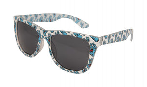 Santa Cruz Sunglasses Multi Hand Sunglasses White / Blue SCA-SUN-0186
