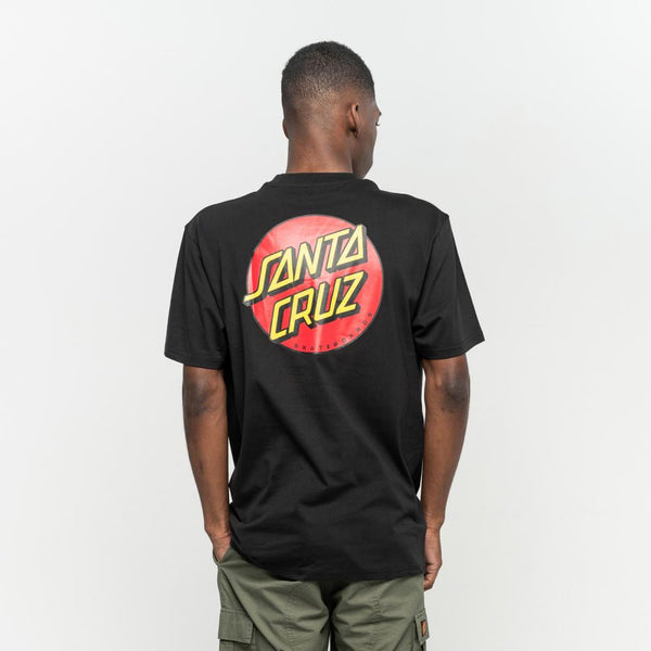 Santa Cruz T-Shirt Classic Dot Chest Black SCA-TEE-927