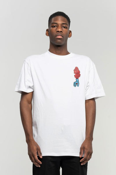 Santa Cruz T-Shirt Screaming Hand Scream White