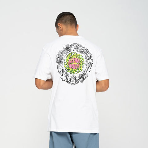 Santa Cruz Slime Balls Lifestyle T-Shirt White SCA-TEE-79