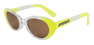 Santa Cruz Women's Sunglasses Tropicana Crystal Yellow SCA-WSU-0120