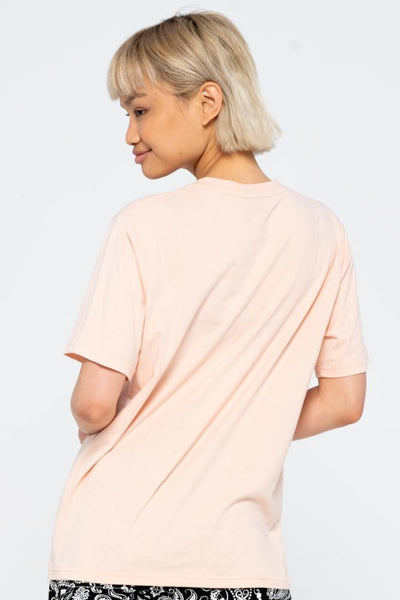 Santa Cruz Women's Screaming Hand T-Shirt Chalk Pink