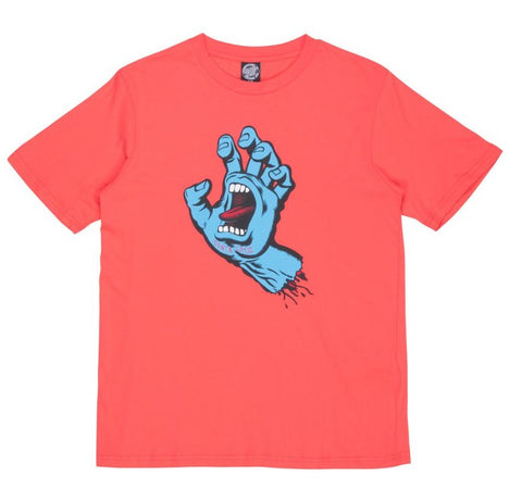 Santa Cruz Women's Screaming Hand Diva Pink T-Shirt