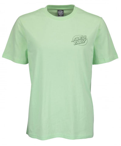 Santa Cruz Women's Strange Hand Green Ash T-shirt