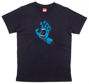 Santa Cruz Youth T-Shirt Screaming Hand Black SCA-YTE-093