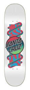 Santa Cruz Skateboard Deck Electric lava Dot VX 8.0in x 31.6in SCR-SKD-2425