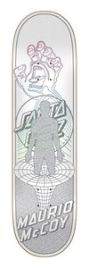 Santa Cruz VX Deck McCoy Transcend White 8.25in SCR-SKD-2447