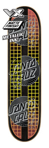 Santa Cruz Skateboard VX Deck Transcend Dots VX Back 7.75" SCR-SKD-2398