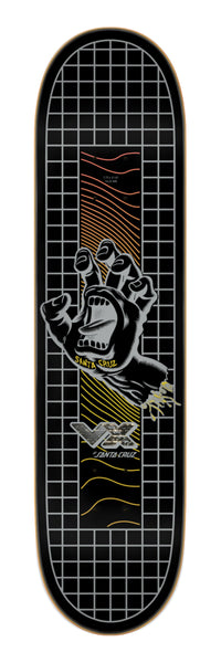 Santa Cruz Skateboard VX Deck Transcend Dots VX Back 7.75" SCR-SKD-2398